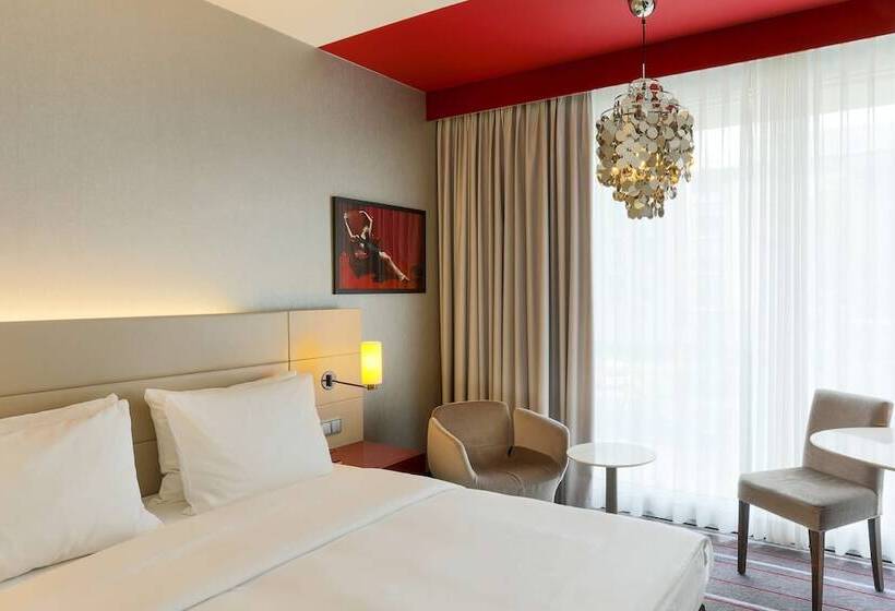 수피리어 룸, Radisson Blu Media Harbour Hotel, Düsseldorf