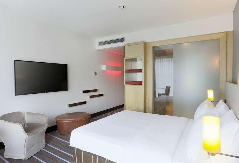 수피리어 룸, Radisson Blu Media Harbour Hotel, Düsseldorf