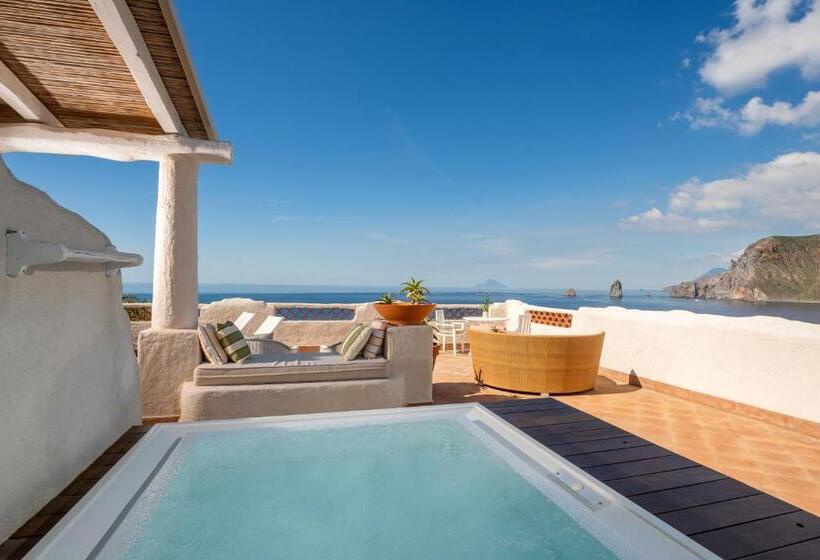 Superior Room with Terrace, Therasia Resort Sea And Spa   The Leading Hotels Of The World