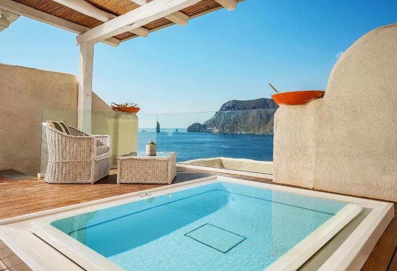 سوئیت با وان آب گرم, Therasia Resort Sea And Spa   The Leading Hotels Of The World