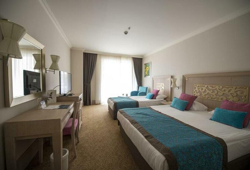 标准间侧面带海景, Crystal Family Resort & Spa   Ultimate All Inclusive