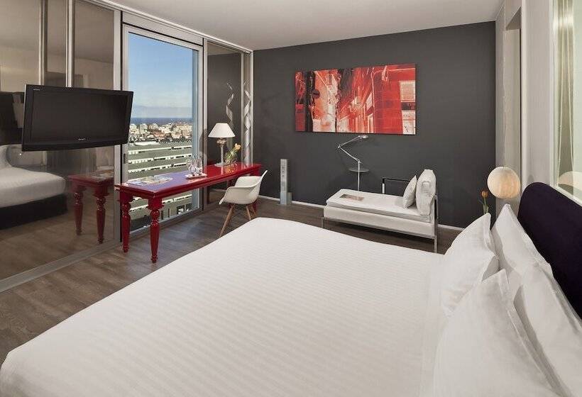 Habitación Premium Vista al Mar., Melia Barcelona Sky 4 Sup