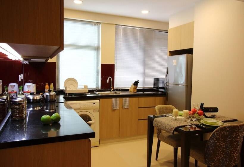 Апартаменты Premium 2 Спальни, Somerset Ho Chi Minh City