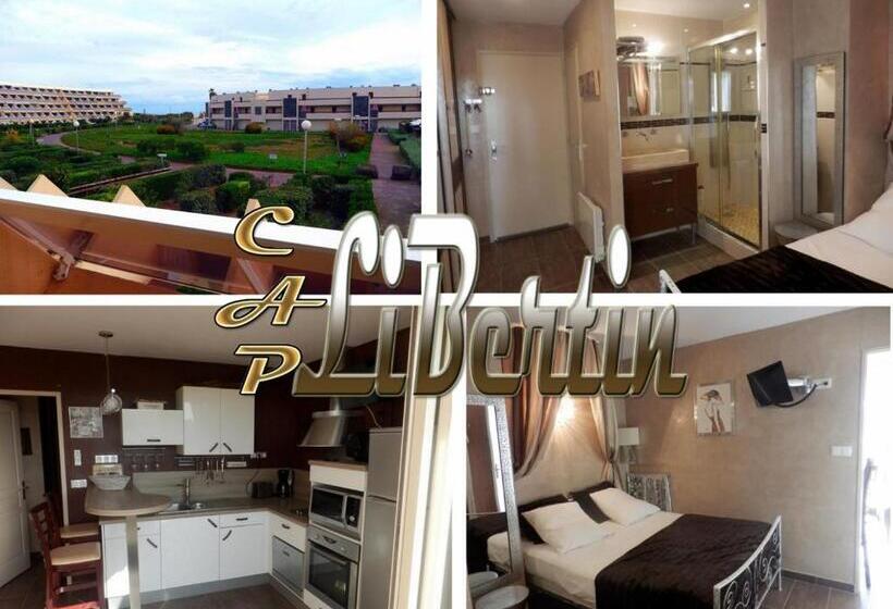 Студия Deluxe, Studio Village Naturiste Hôtel Restaurant Libertin Cap D Agde