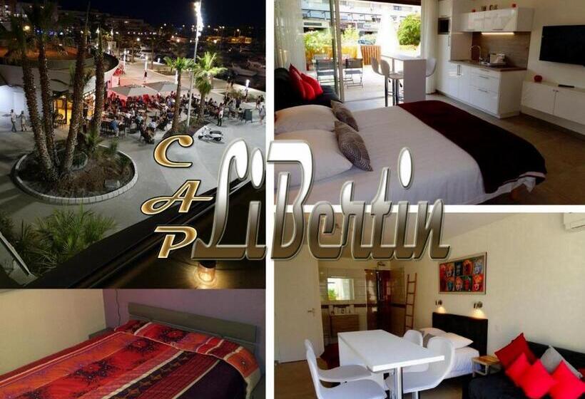 Апартаменты Deluxe 1 Спальня, Studio Village Naturiste Hôtel Restaurant Libertin Cap D Agde