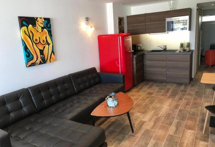 Апартаменты Deluxe 1 Спальня, Studio Village Naturiste Hôtel Restaurant Libertin Cap D Agde