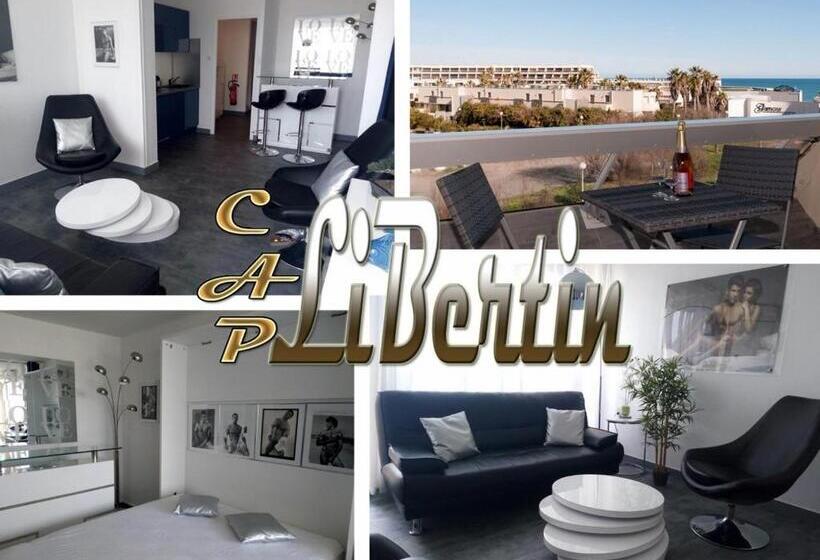 Апартаменты Deluxe 1 Спальня, Studio Village Naturiste Hôtel Restaurant Libertin Cap D Agde