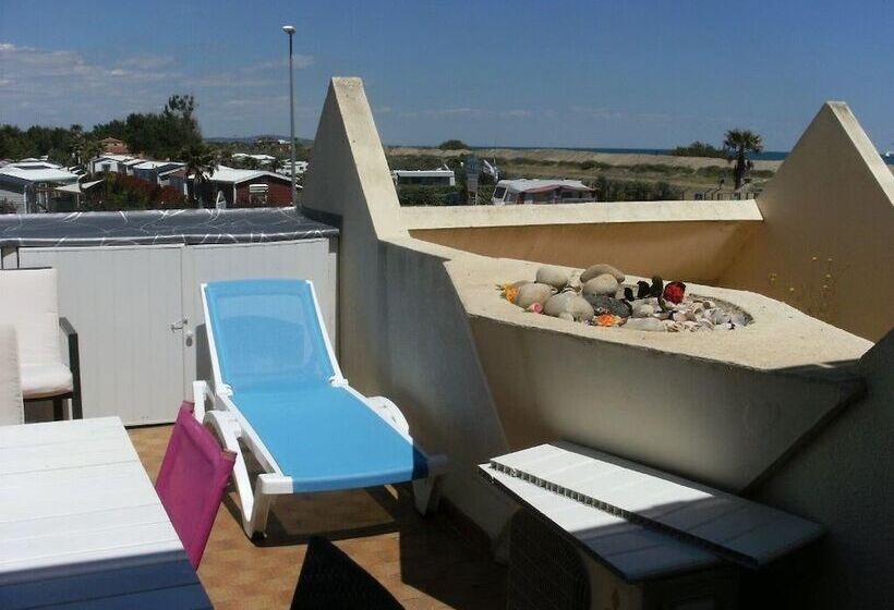 Студия Deluxe, Studio Village Naturiste Hôtel Restaurant Libertin Cap D Agde