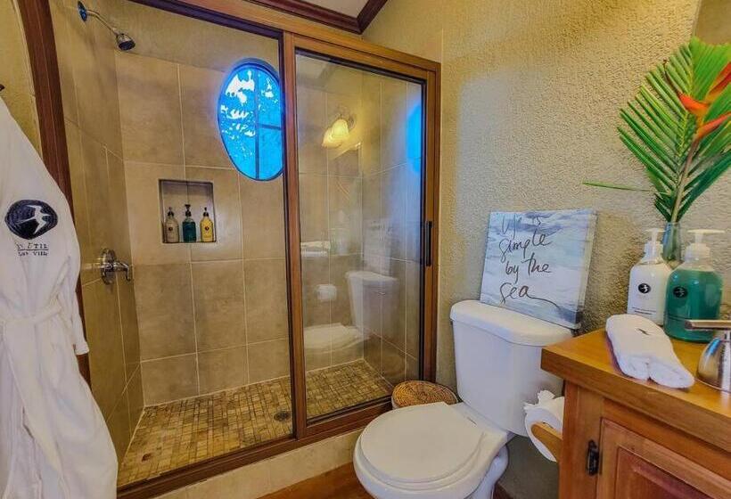 اتاق استاندارد با چشم‌انداز باغ, Vive Utila   Bed & Breakfast
