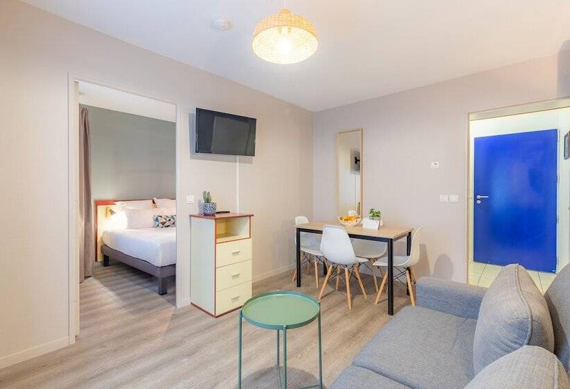 Апартаменты 1 Спальня, Appart City Classic Caen