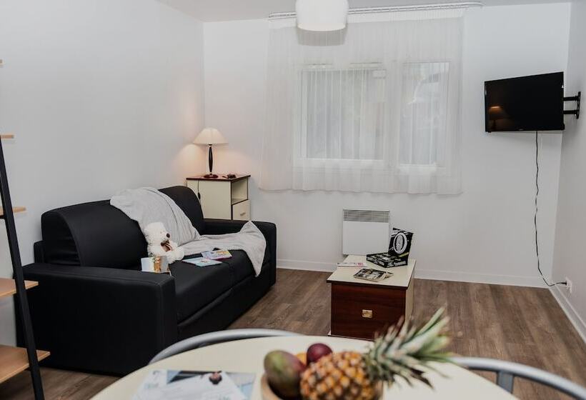 Апартаменты 1 Спальня, Terres De France Brest