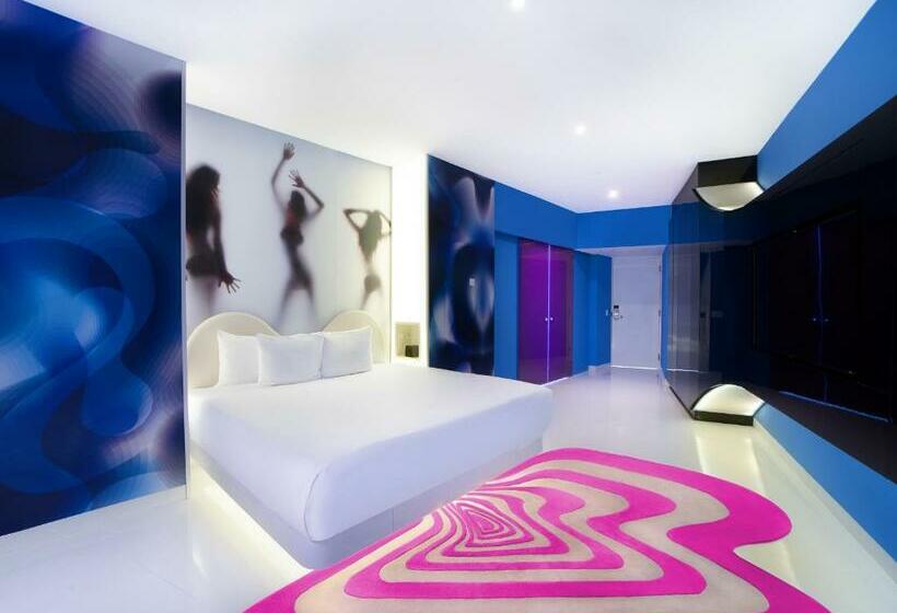 חדר סטנדרט נוף לים, Temptation Cancun Resort  All Inclusive  Adults Only