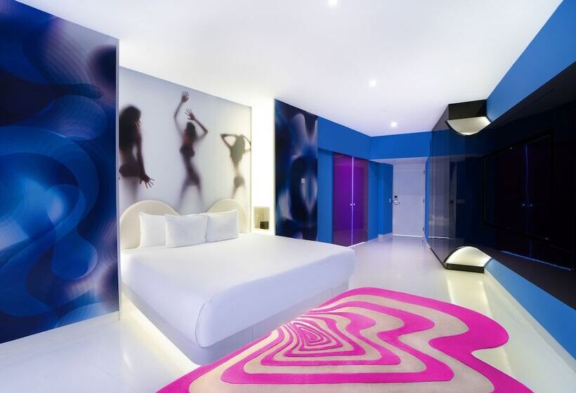 חדר סטנדרט נוף לים, Temptation Cancun Resort  All Inclusive  Adults Only