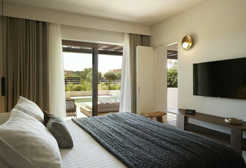 Люкс с Бассейном, Asterion Suites & Spa   Designed For Adults