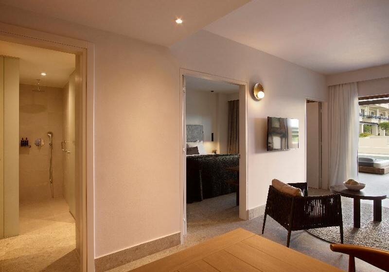 套房配有游泳池, Asterion Suites & Spa   Designed For Adults
