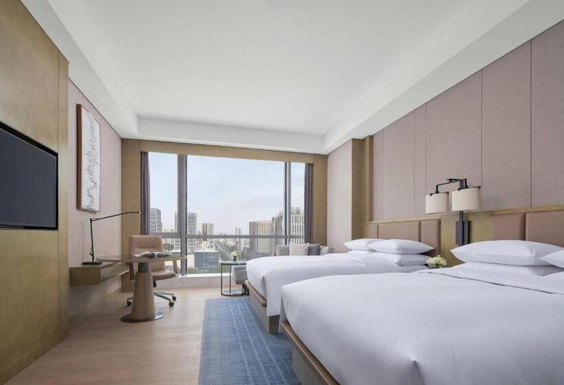 Номер Стандарт 2 Двуспальные Кровати, Baotou Marriott