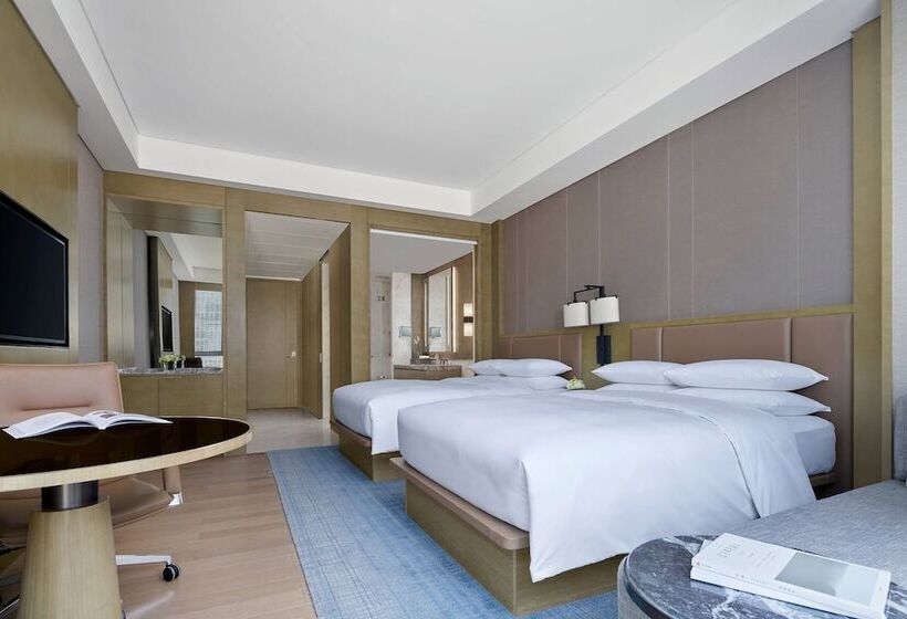 Номер Стандарт 2 Двуспальные Кровати, Baotou Marriott