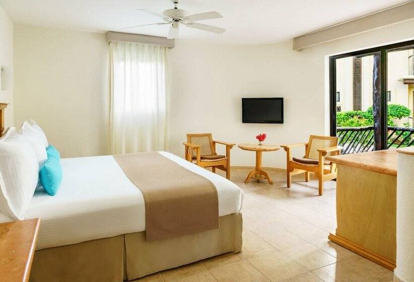 Habitació Premium Vista Jardí, The Reef Playacar Resort