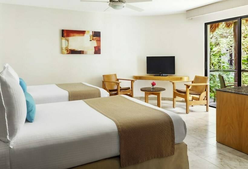 Habitació Premium Vista Jardí, The Reef Playacar Resort