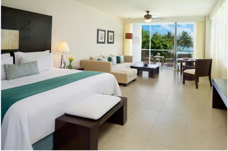 Junior Suite Łóżko King Size, Secrets Aura Cozumel   Adults Only