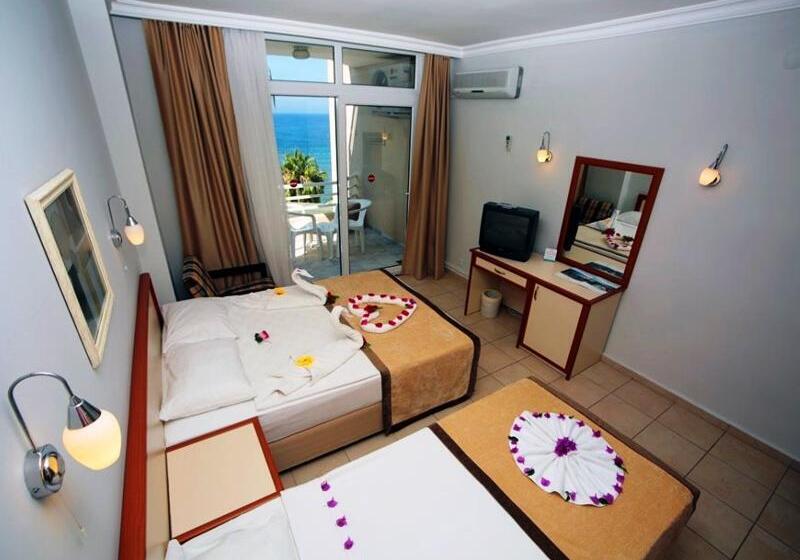 Номер Стандарт Боковой Вид на Море, Incekum Su Hotel   All Inclusive