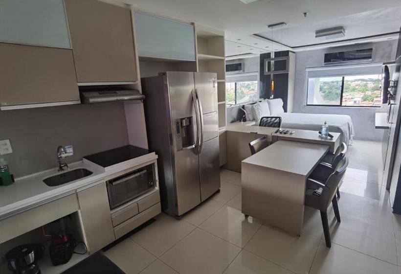 Студио Стандарт Кровать Кинг, Flat Apartamento Altíssimo Nível último Andar