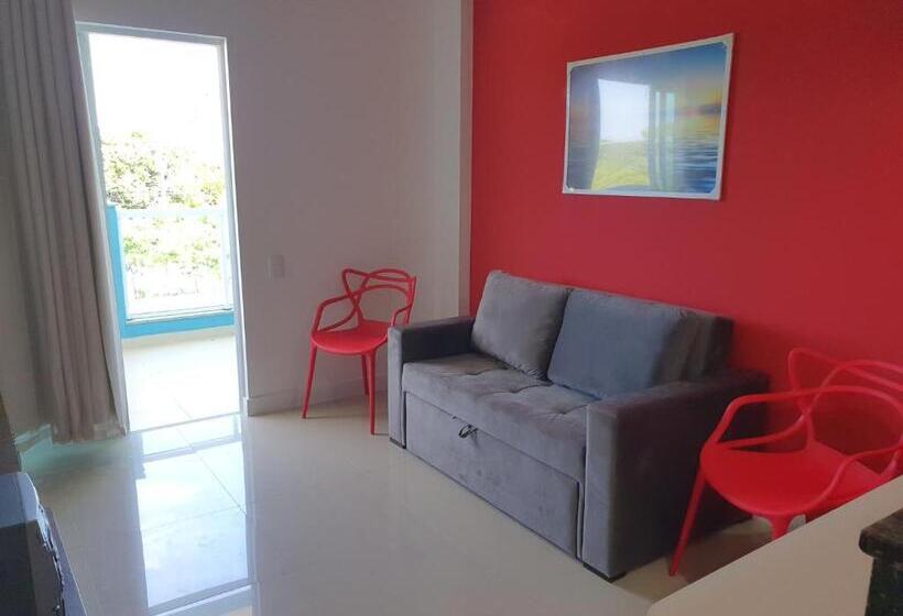 バルコニー付き１ベッドルームアパートメント, Flat Entre Mar E Lagoa Ii