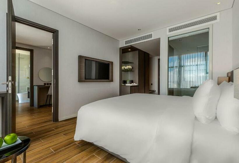 اتاق‌ استاندارد تودرتو با چشم‌انداز دریا, Premier Pearl Hotel Vung Tau