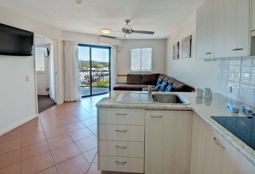 带2个卧室的公寓, Nautilus Resort Mooloolaba