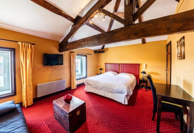 Номер Deluxe Вид на Город, Logis Domaine Du Prieure