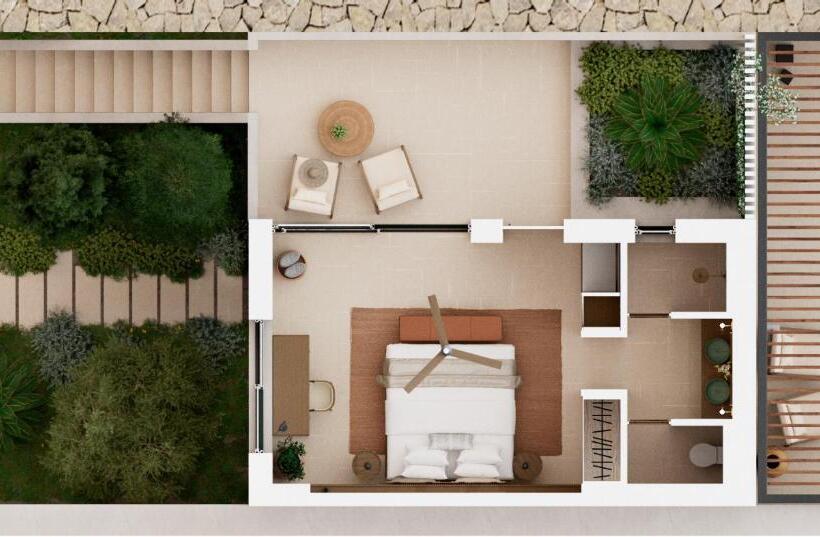 Полулюкс Вид на Сад, The Olivar Suites