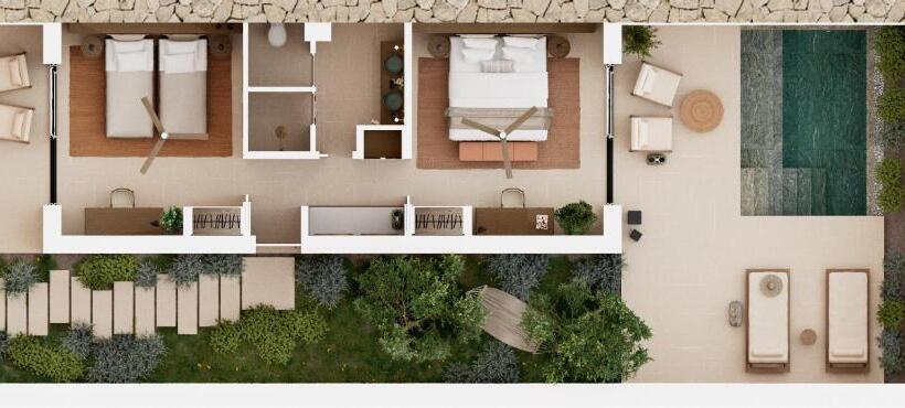 Люкс 2 Спальни, The Olivar Suites