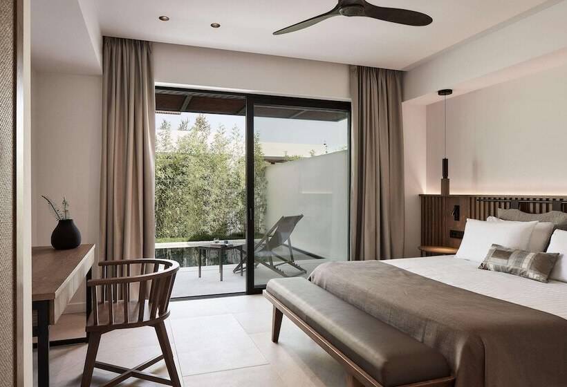 Полулюкс с Бассейном, The Olivar Suites
