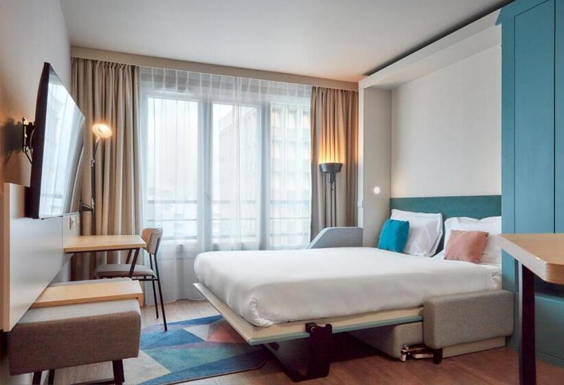 Студия Стандарт Двуспальная Кровать, Aparthotel Adagio Paris Suresnes Longchamp