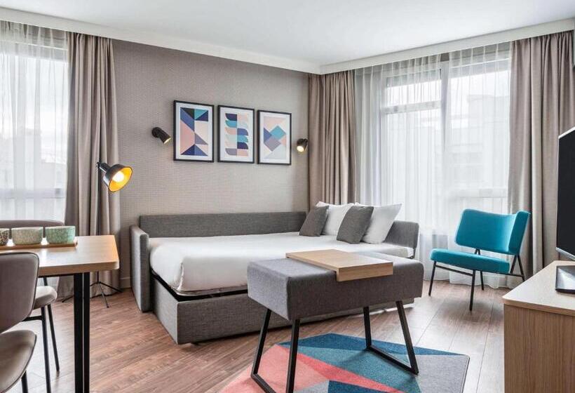Апартаменты Superior 1 Спальня, Aparthotel Adagio Paris Suresnes Longchamp