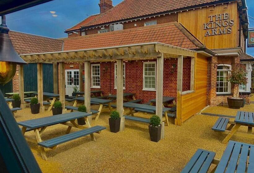 キングサイズベッドのスタンダードルーム, The Kings Arms - Fleggburgh