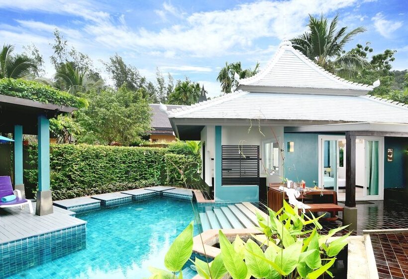 オーシャンビューの１ベッドルームビラ, Anyavee Tubkaek Beach Resort