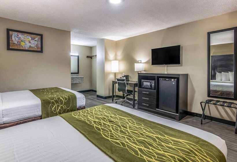 Номер Стандарт 2 Двуспальные Кровати, Americas Best Value Inn Opelika