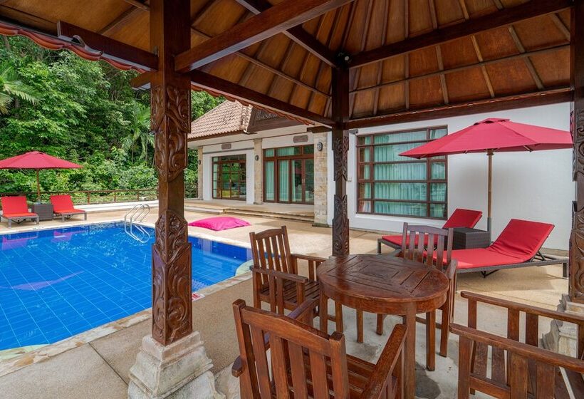 带2间卧室的别墅可观海景, Indra Maya Pool Villas