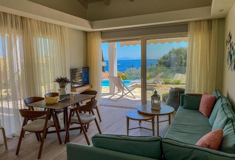 Вилла с 1 спальней и бассейном, La Riviera Barbati Seaside Apartments & Villas