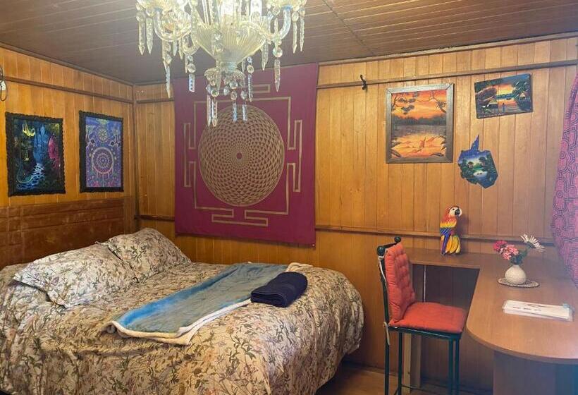 חדר סטנדרט לשלושה עם מרפסת, Casa De La Gringa Mountain House