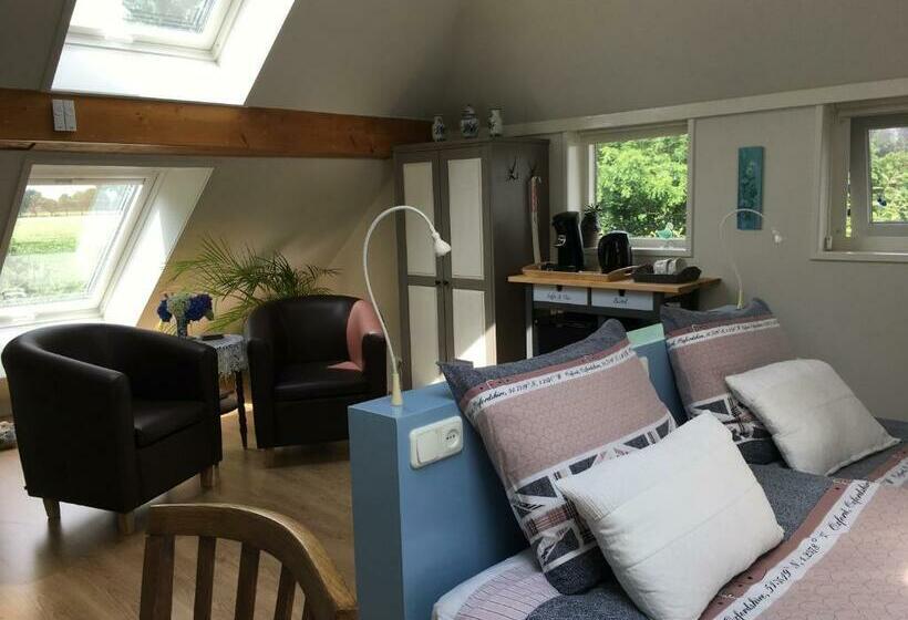غرفة ديلوكس سرير كينج, Bed & Breakfast Ter Borg