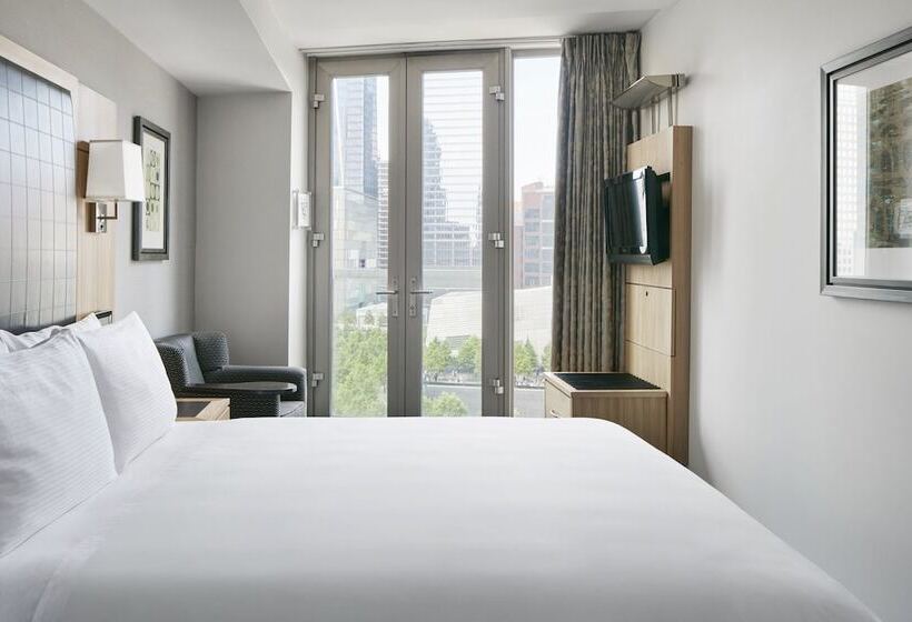 带观景的高级间, Club Quarters Hotel World Trade Center, New York