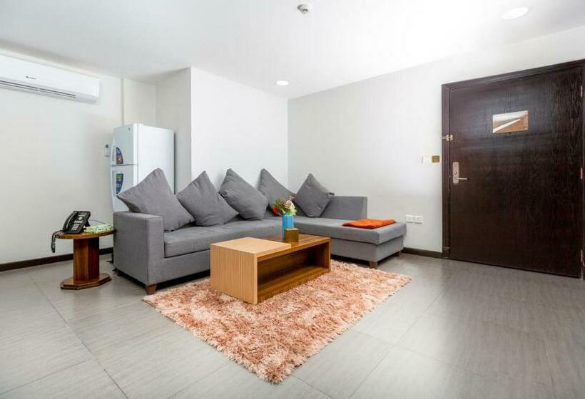 Sviitti, اطلالة الشرفة 1 للشقق المخدومة Terrace View 1