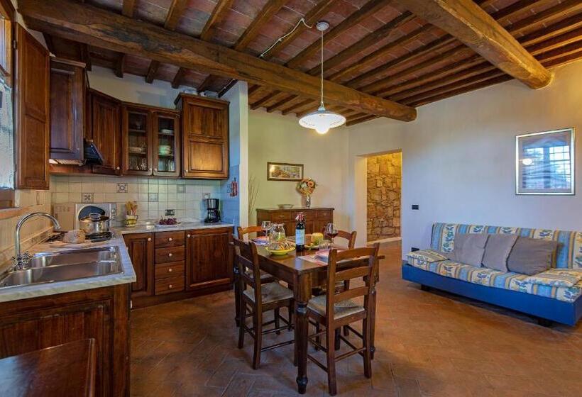 Апартаменты 1 Спальня Нижний Этаж, Agriturismo Casavaiano