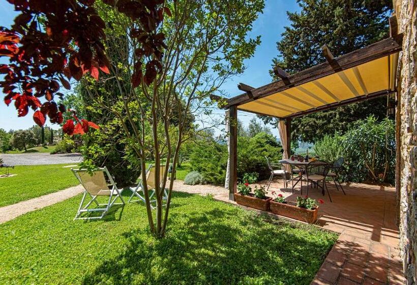 Апартаменты 1 Спальня с Террасой, Agriturismo Casavaiano