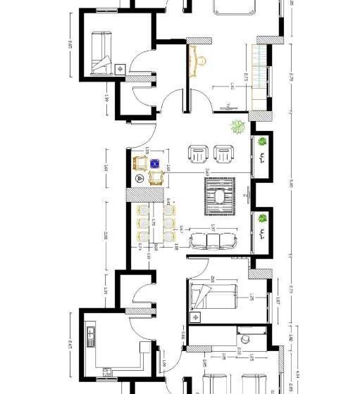 آپارتمان لوکس 1 خوابه, Wahaj Boulevard Hotel Apartmentوهج بوليفارد للشقق الفندقية