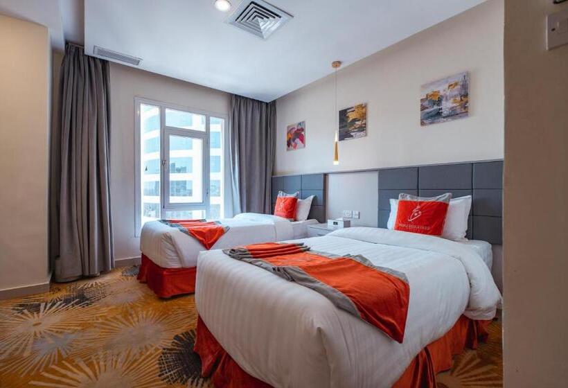 آپارتمان لوکس 1 خوابه, Wahaj Boulevard Hotel Apartmentوهج بوليفارد للشقق الفندقية