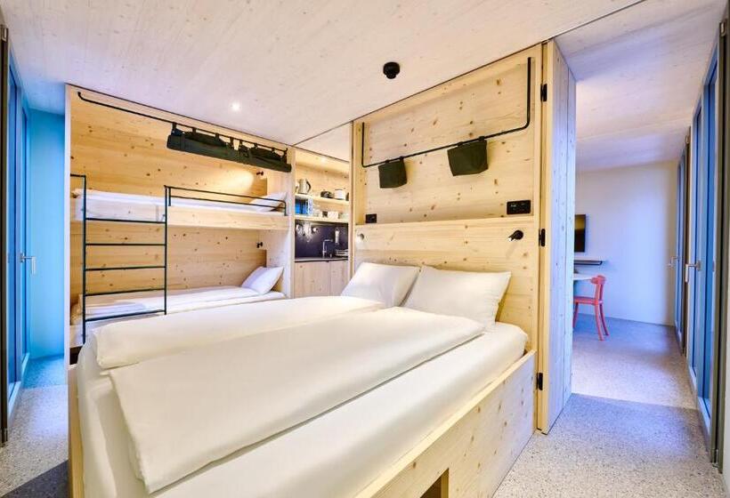 Апартаменты Deluxe 1 Спальня, Apart Hotel Adelboden Am Dorfplatz