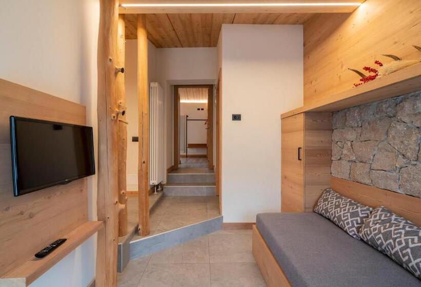 Апартаменты 1 Спальня, Casera Pian Grand Wellness Lodge